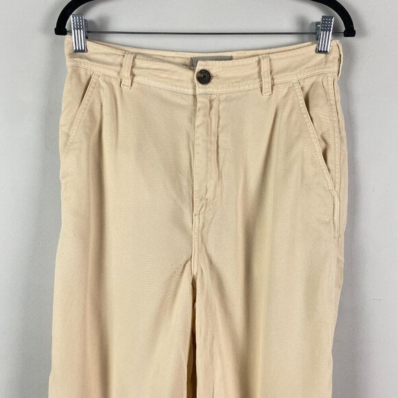 Everlane Cream Ankle Pants - Picture 2 of 11